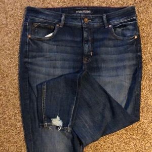 Maurices high rise super skinny jeans size 18W